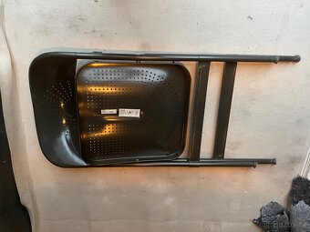 Zahradní židle kovové skládací IKEA - 3