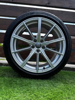 Alu kola 5x112 r19 s pneu (Audiss) - 3