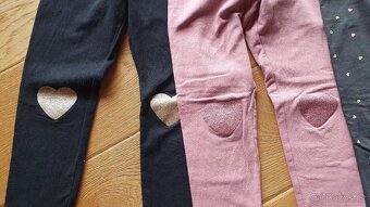 3ks zateplených legin H&M vel 134 - 3
