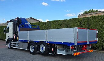 VOLVO FM500 6x2 - valník s hydraulickou rukou - 3