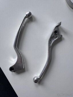 OEM páčky brzdy a spojky Honda CL500 2024 – téměř nepoužité, - 3