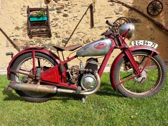 Jawa 250 Special 1939 / priplatkove nozni razeni - 3