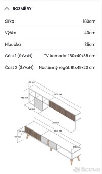 Obývací stěna - 3
