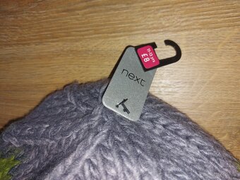 Teplá čepice NEXT, nová, vel 11-13 let - 3