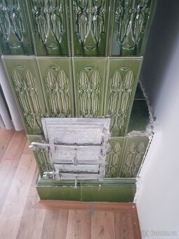 Stará kachlová kamna - 3