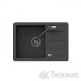 KUCHYŇSKÝ GRANITOVÝ DŘEZ STEINER NANO 30 + BATERIE + SIFON - 3