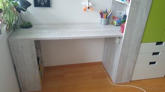 ALDO psací stůl s policemi - 3