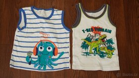 4x tričko bez rukávů (tílko/nátělník) vel.86 - 3