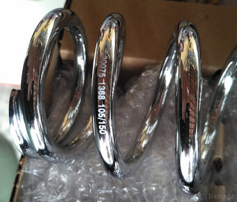 Progresívní pružiny chrom - 3