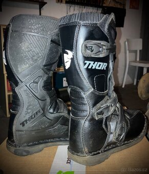 Dětské MX motocross enduro boty Thor - 3