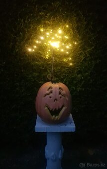 Dýně plast 40 cm, Halloween, dekorace - 3