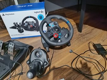 Logitech G29 + řadící páka | PS4/PS5/PC | TOP STAV | 11/2025 - 3