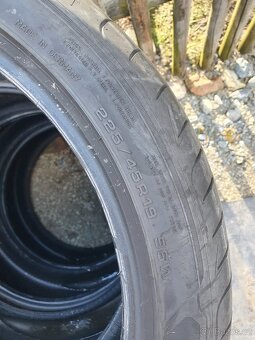 225/45r19 letní pneu, velmi pěkné - 3