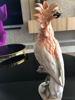 papoušek porcelánový Royal Dux - 3