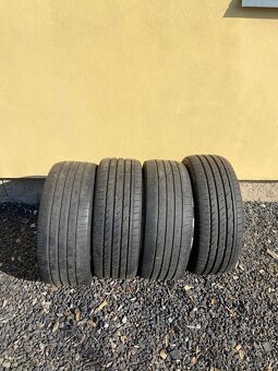 Alu kola 5x112 r17 Originální Škoda + pneu - 3