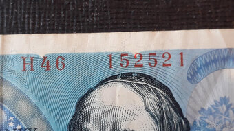 20 Kčs 1988 série H46 152521 - 3