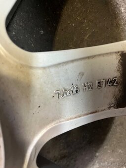 Prodám Originální alu disky Audi 16” 5x112 – VW, Škoda, seat - 3