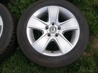 alu VW Touran,Golf VI,Golf V,Octavia II, letní 205/55 R16 - 3