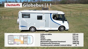 Dethleffs GLOBEBUS I1 Obytné auto 5,99m do 3,5t - 3