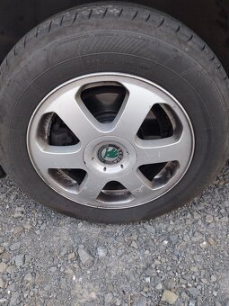 Originální Alu Kola Škoda Octavia I R15 5x100 195/65/15 - 3