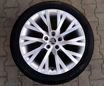 Disky originální Škoda Superb III 5x112 R18 Antares - 3
