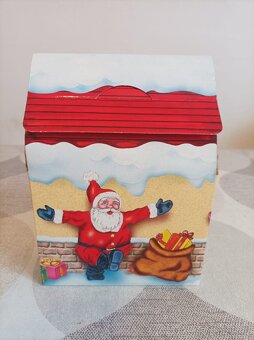 Vánoční chaloupky- krabičky na nádilku. PRODEJ VE VELKÈM. - 3
