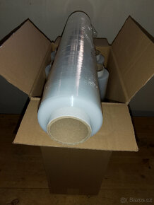 Stretch strečová balicí folie 23 mikronů role 150 metrů - 3