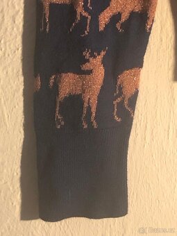 H&M - dámský, dívčí světřík, s lesním motivem. - 3