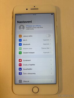 Apple iPhone 8 plus 64gb kondice baterie 100% s kabelem iOs - 3