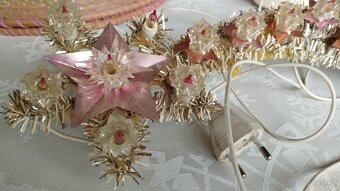 Retro kometa - stará vánoční dekorace - 3