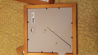 Obrázky v rámu 3ks se zvířaty - 3