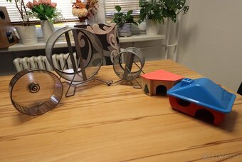 Klec a výbava do klece křeček, morče, myš….. - 3