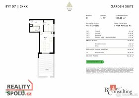Prodej, byty/2+kk, 104.28 m2, Goldscheiderova, Jižní Předměs - 3