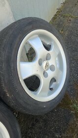 Alu kola 15" 4x100 sada s pneu - 3