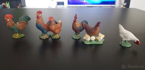 Schleich ptáci pštros sova labuť papoušek sup plameňák ara - 3