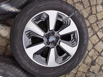 SUBARU original al. disky 5x100 R17 - 3