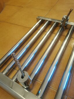 Topní žebřik otopné těleso radiator chrom, č. 1 - 3