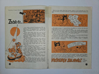 Čtyřlístek č.7 Velké dobrodružství čtyřlístku - Orig. 1970 - 3