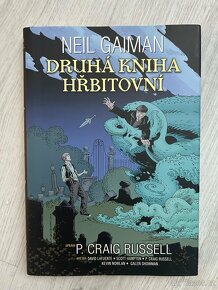 Prodám komiksy Neil Gaiman - První a Druhá kniha hřbitovní. - 3