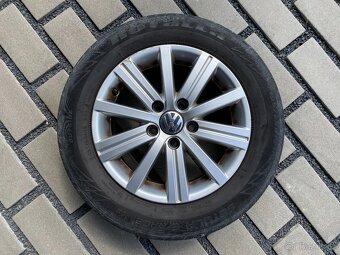 org. ALU kola Volkswagen Golf R15, pneumatiky 195/65 R15 - 3