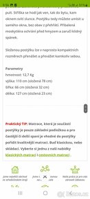 cestovní postýlka CAM - 3