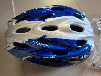-NOVÁ- Cyklo helma na kolo Longus vel. S/M a L/XL č-m-s - 3
