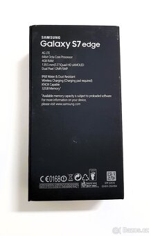 prodám nový, elegantní, telefon Samsung S7 Edge (stříbrný) - 3