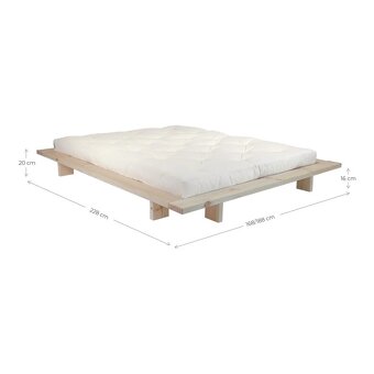 Postel Japan 160x200 včetně kvalitní matrace - 3