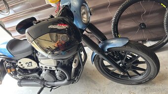 Yamaha XV950 Racer Blue - 3
