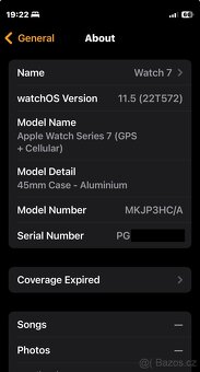 Apple Watch 7 Cellular 45MM 83% baterie - 3