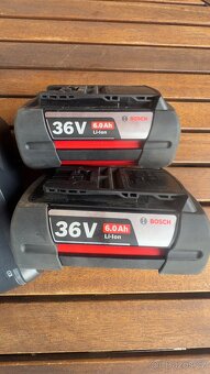 Bosch baterie 36v 6.0Ah 2 KS. včetně nabíječky AL36 - 3