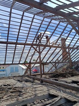 Trámy dřevěné rok  1924 - 3