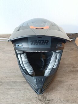 Nová dětská MX přilba Thor, vel.M - 3