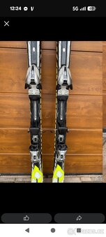 Sjezdové lyže Völkl + přeskáče a hůlky - 3